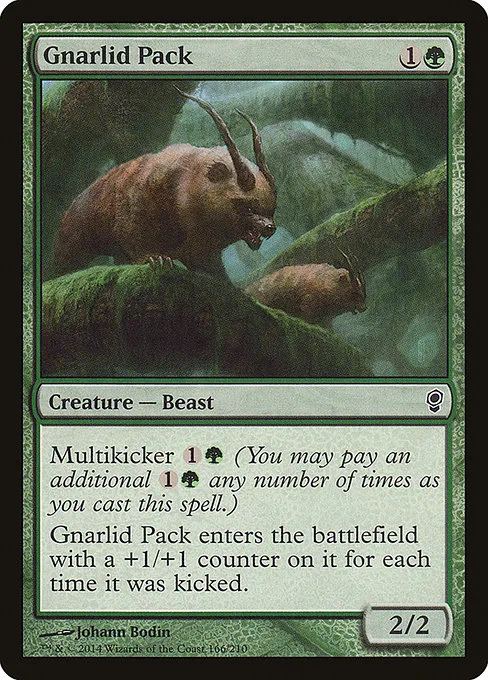 Gnarlid Pack · Conspiracy 166/210