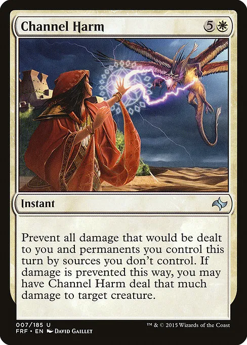 Channel Harm · Fate Reforged 7/191