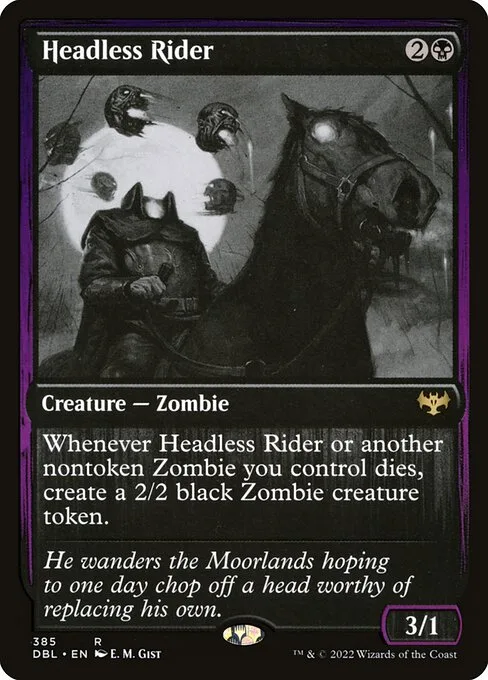 Headless Rider · Innistrad: Double Feature 385/535