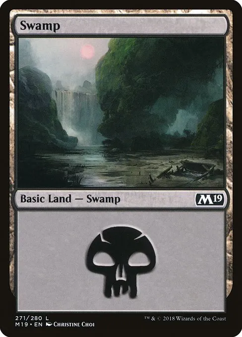 Swamp · Core Set 2019 271/314