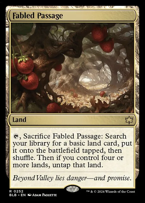 Fabled Passage · Bloomburrow 252/398