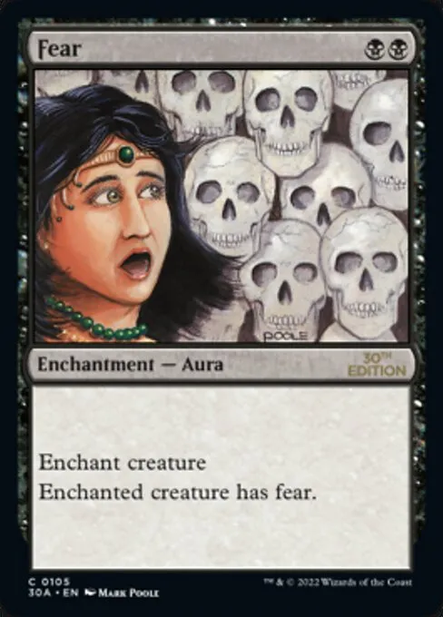 Fear · 30th Anniversary Edition 105/594