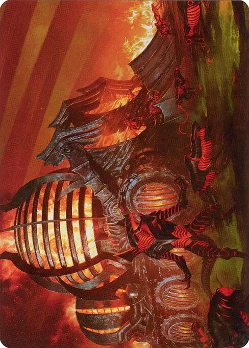 Urabrask's Forge // Urabrask's Forge · Phyrexia: All Will Be One Art Series 37/81