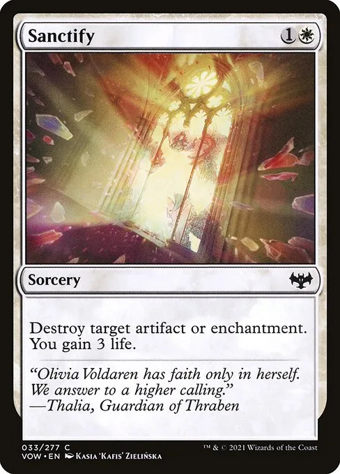 Sanctify · Innistrad: Crimson Vow 33/423