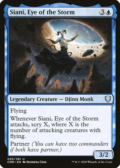 Siani, Eye of the Storm · Commander Legends 95/718