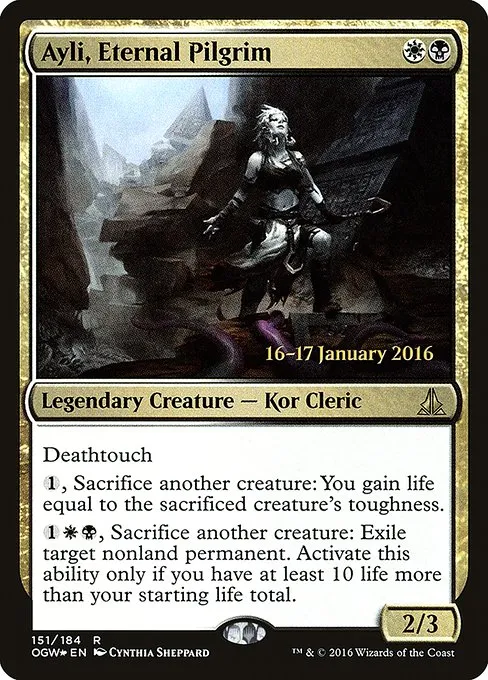 Ayli, Eternal Pilgrim · Oath of the Gatewatch Promos 151s/65
