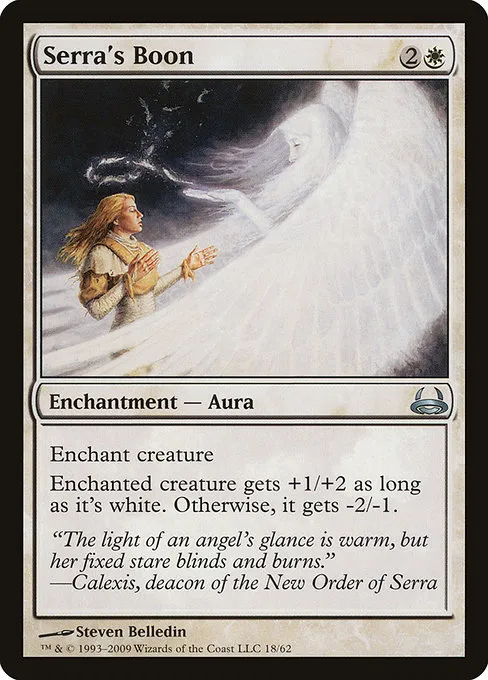 Serra's Boon · Duel Decks: Divine vs. Demonic 18/62