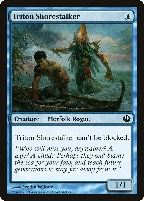 Triton Shorestalker · Journey into Nyx 56/165