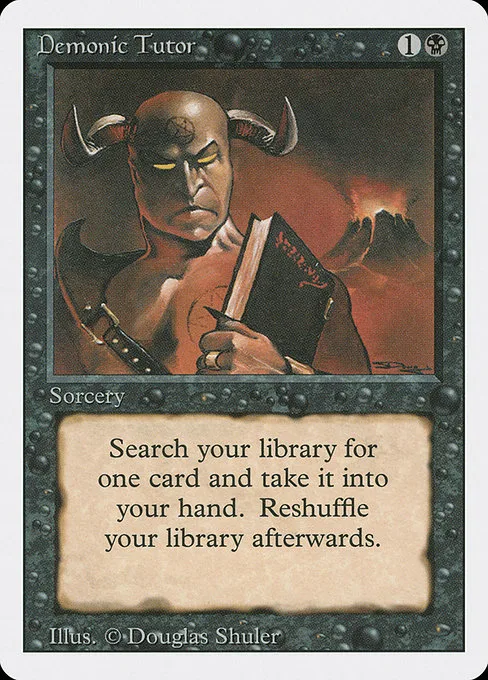 Demonic Tutor · Revised Edition 105/306
