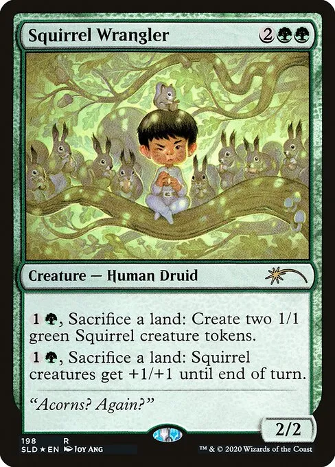 Squirrel Wrangler · Secret Lair Drop 198/2547