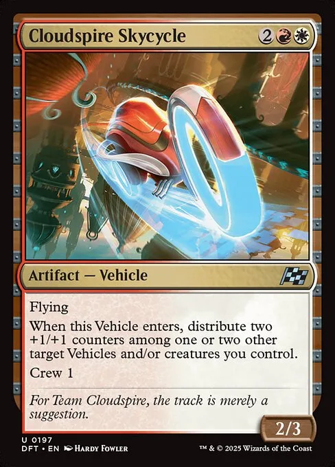 Cloudspire Skycycle · Aetherdrift 197/553