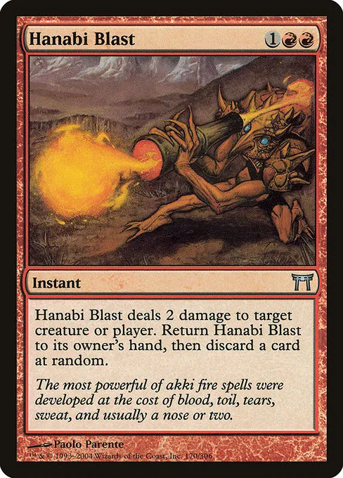 Hanabi Blast · Champions of Kamigawa 170/307