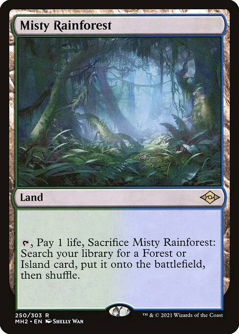 Misty Rainforest · Modern Horizons 2 250/493