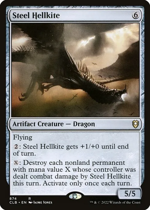 Steel Hellkite · Commander Legends: Battle for Baldur's Gate 874/936