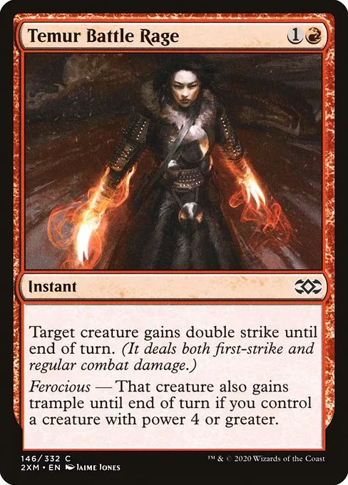 Temur Battle Rage · Double Masters 146/384