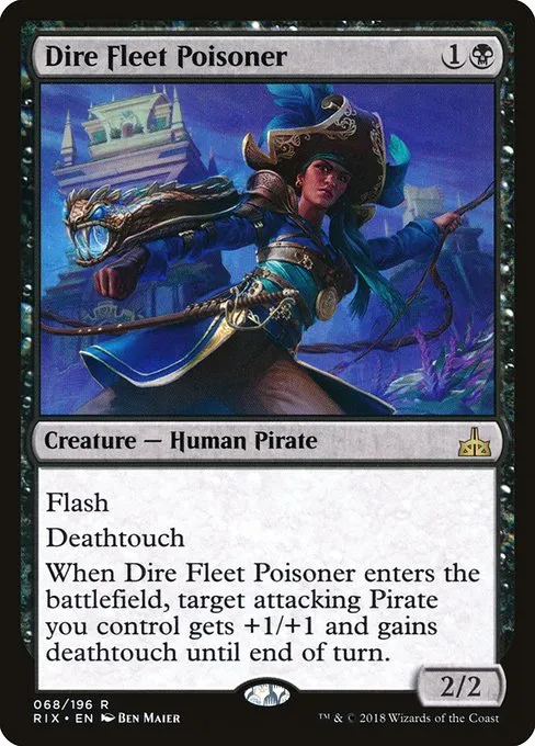 Dire Fleet Poisoner · Rivals of Ixalan 68/205