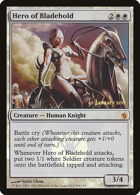 Hero of Bladehold · Mirrodin Besieged Promos 8★/4