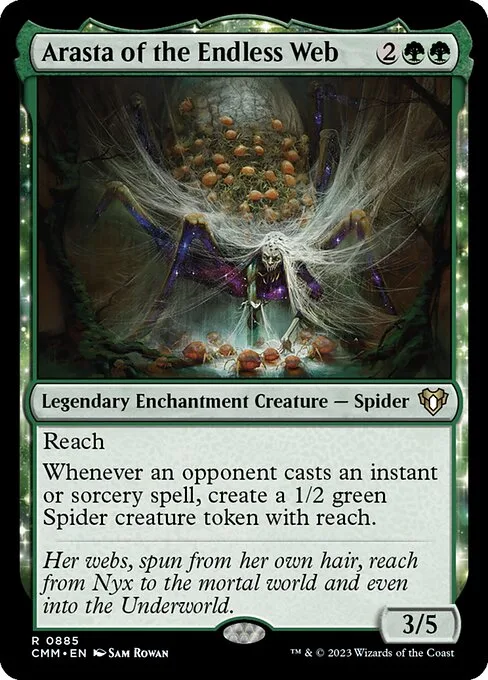Arasta of the Endless Web · Commander Masters 885/1067