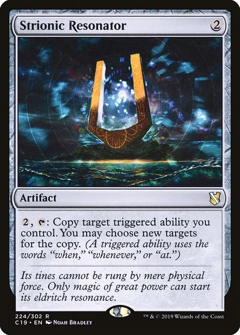 Strionic Resonator · Commander 2019 224/302