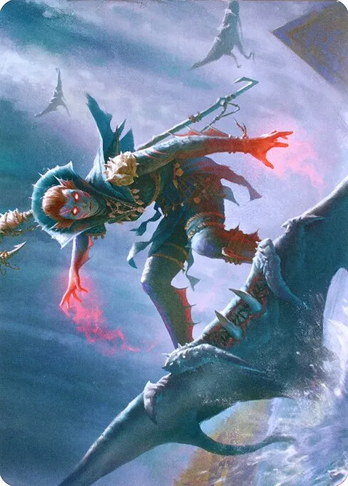 Umara Mystic // Umara Mystic · Zendikar Rising Art Series 80/81