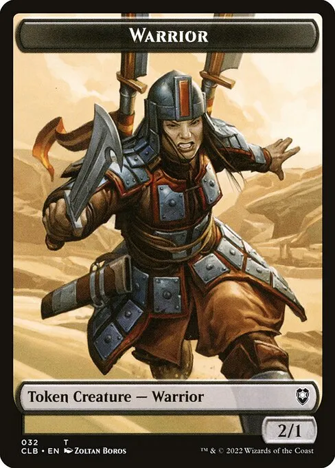 Warrior · Battle for Baldur's Gate Tokens 32/51