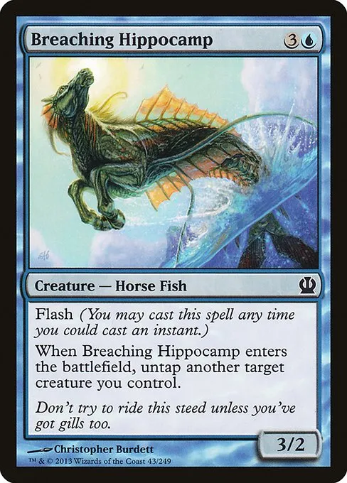 Breaching Hippocamp · Theros 43/249