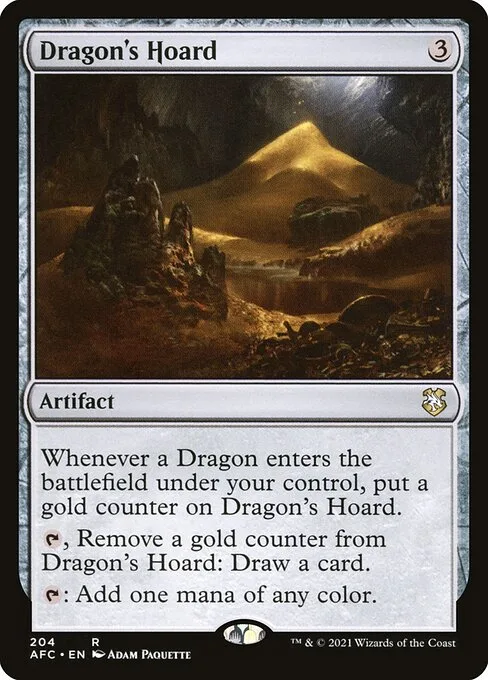 Dragon's Hoard · Forgotten Realms Commander 204/331