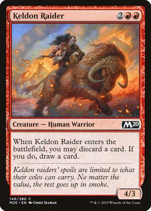 Keldon Raider · Core Set 2020 146/346