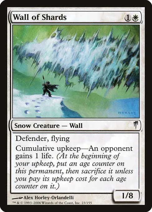 Wall of Shards · Coldsnap 23/155