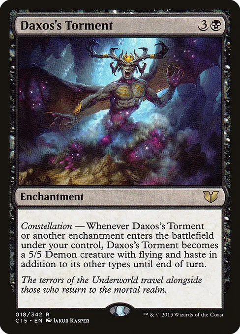 Daxos's Torment · Commander 2015 18/342
