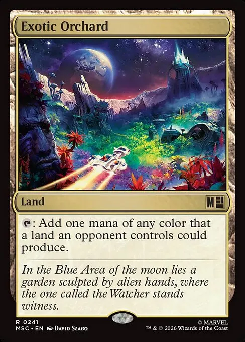 Exotic Orchard · Marvel Super Heroes Commander 241/9