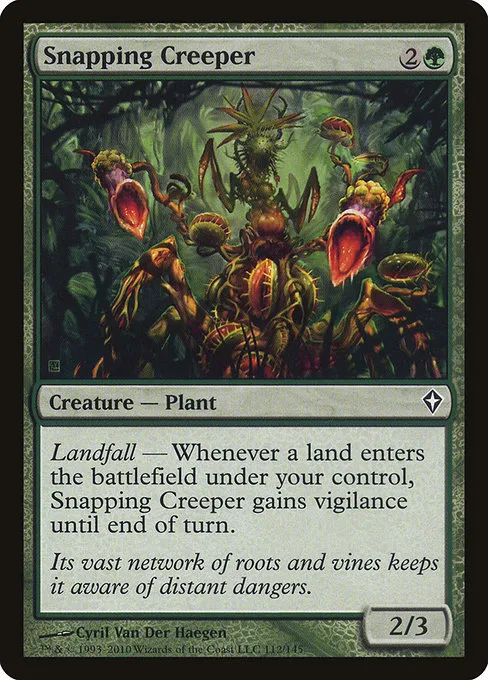 Snapping Creeper · Worldwake 112/145