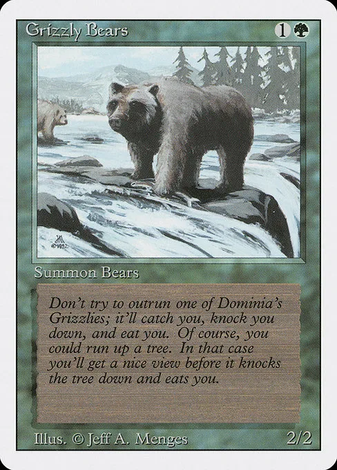 Grizzly Bears · Revised Edition 201/306