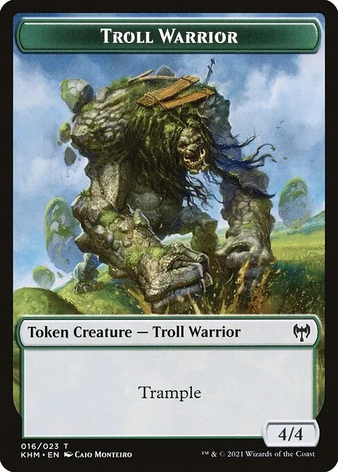 Troll Warrior · Kaldheim Tokens 16/23