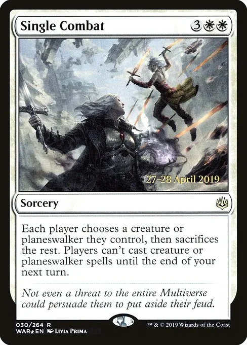Single Combat · War of the Spark Promos 30s/176