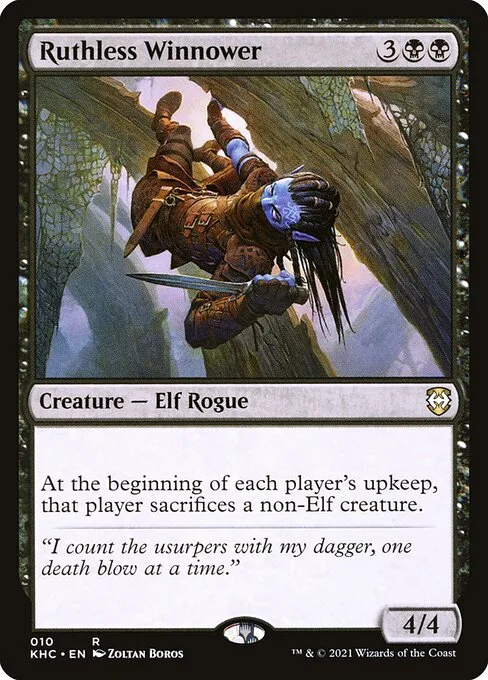 Ruthless Winnower · Kaldheim Commander 10/119