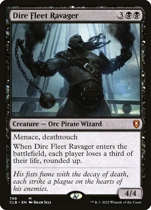 Dire Fleet Ravager · Commander Legends: Battle for Baldur's Gate 749/936