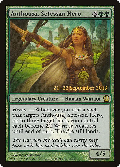 Anthousa, Setessan Hero · Theros Promos 149★/10