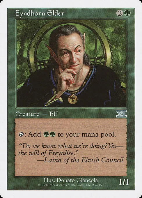 Fyndhorn Elder · Classic Sixth Edition 232/351