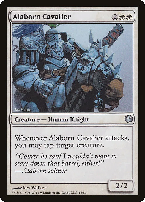 Alaborn Cavalier · Duel Decks: Knights vs. Dragons 18/81
