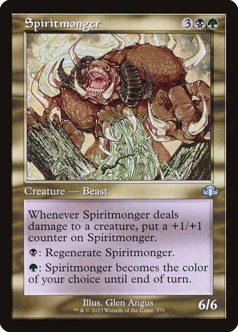 Spiritmonger · Dominaria Remastered 370/457
