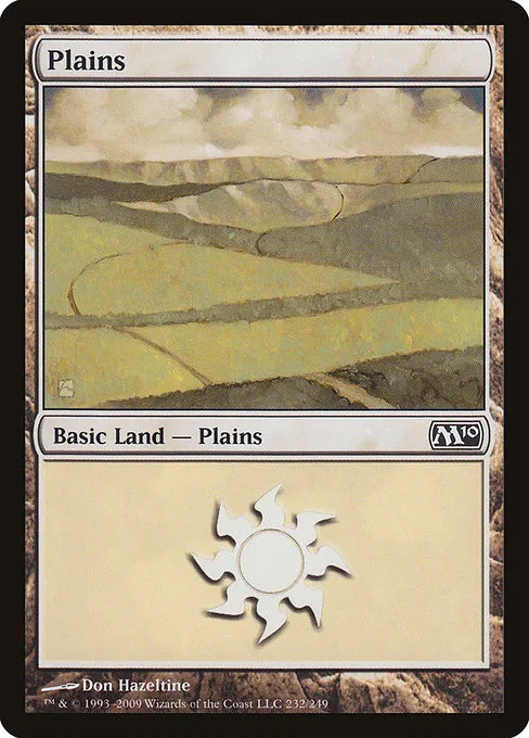 Plains · Magic 2010 232/249