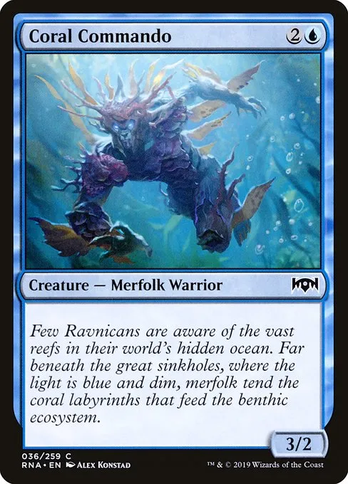 Coral Commando · Ravnica Allegiance 36/273