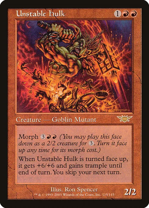 Unstable Hulk · Legions 115/145