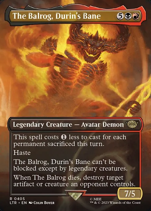 The Balrog, Durin's Bane · The Lord of the Rings: Tales of Middle-earth 405/856