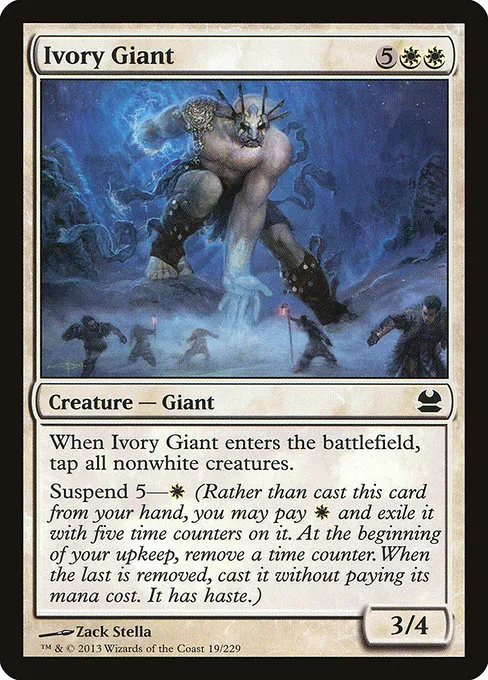 Ivory Giant · Modern Masters 19/229