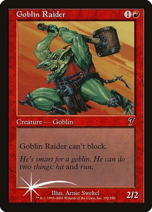 Goblin Raider · Seventh Edition 192★/708