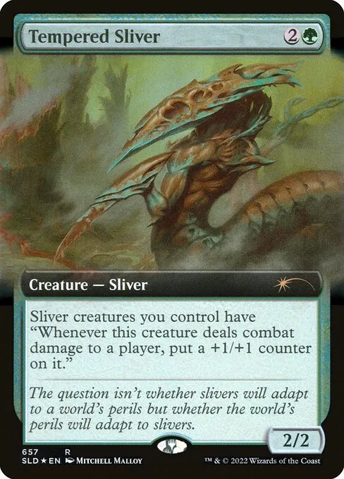 Tempered Sliver · Secret Lair Drop 657/2547