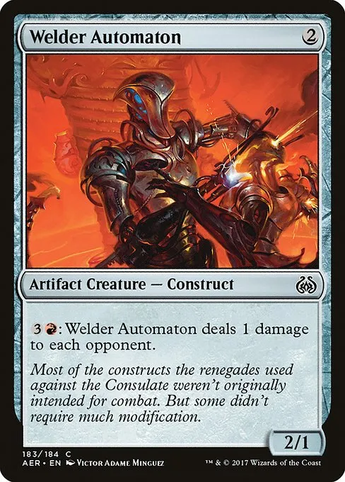 Welder Automaton · Aether Revolt 183/197