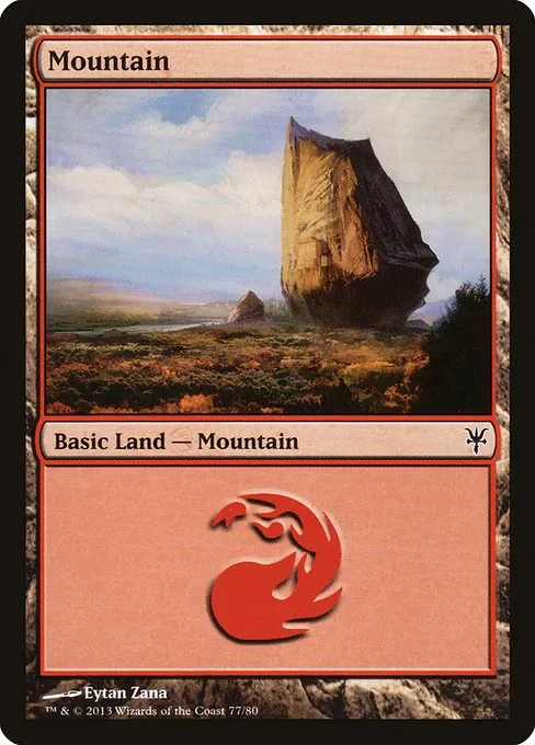 Mountain · Duel Decks: Sorin vs. Tibalt 77/80